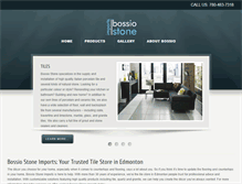 Tablet Screenshot of bossiostone.com
